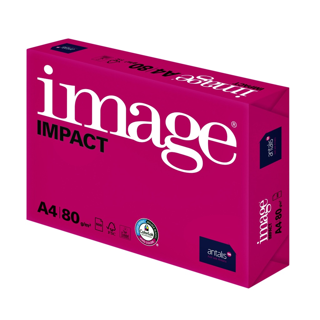 Kopieerpapier Image Impact A4 80gr wit
