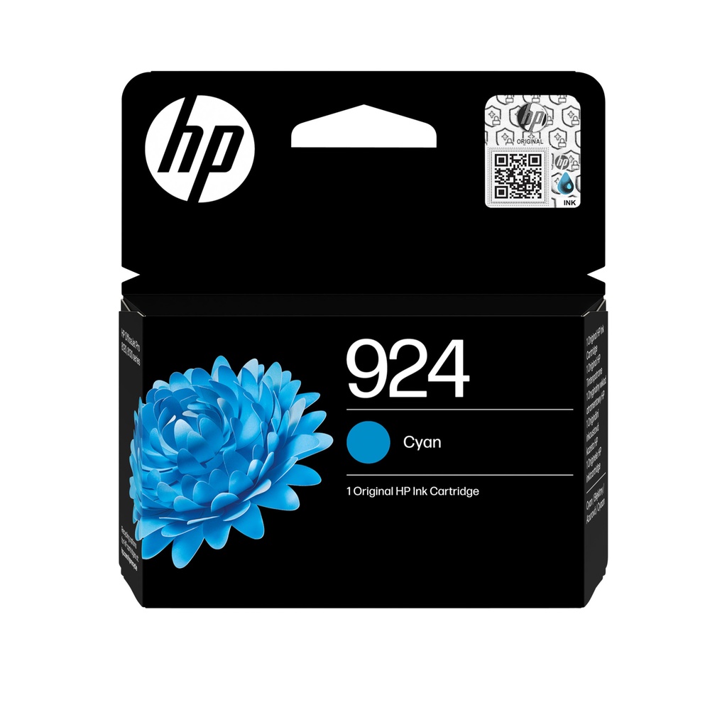 Inktcartridge HP 4K0U3NE 924 blauw