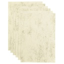 Kopieerpapier Papicolor A4 200gr marble ivoor
