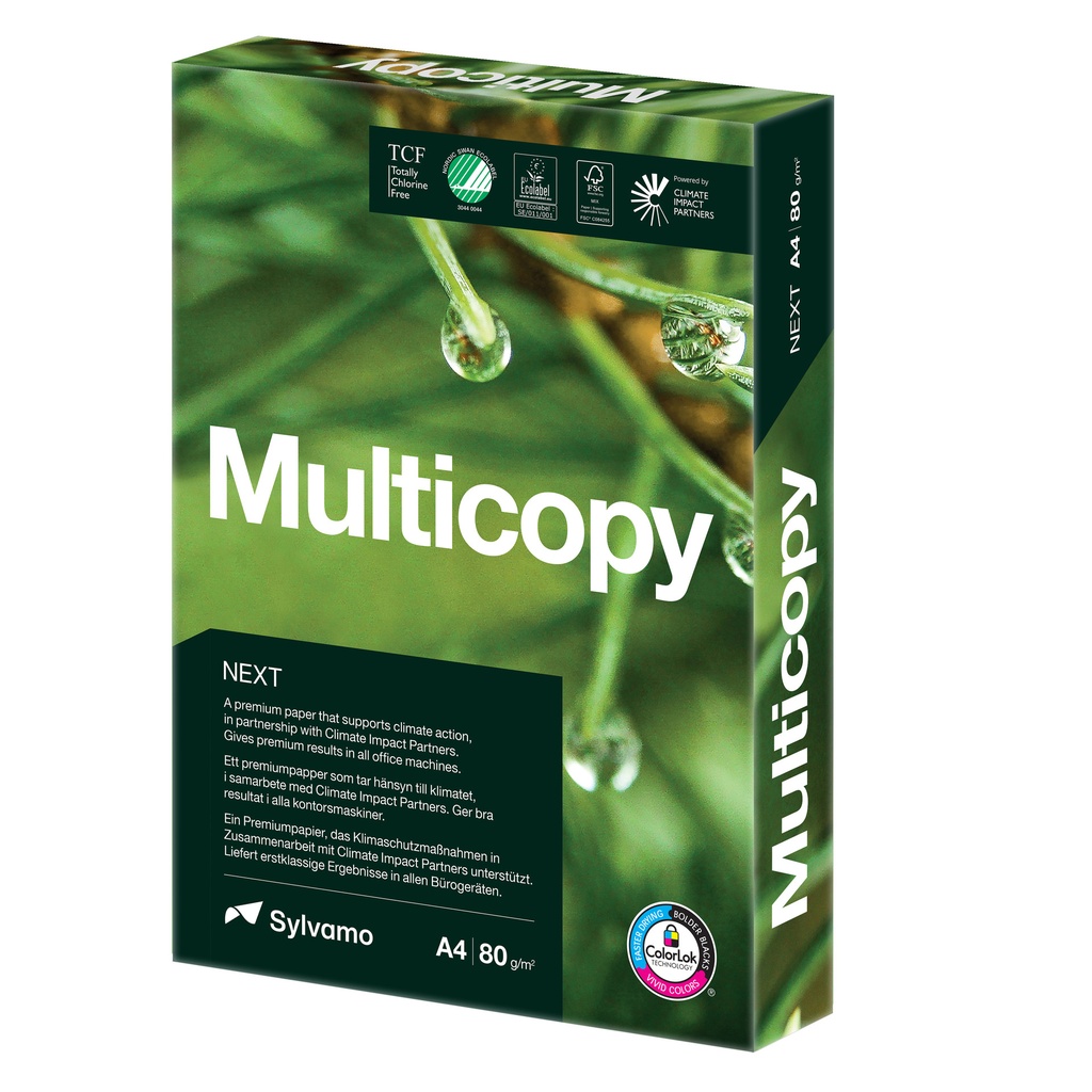 Kopieerpapier Multicopy Next A4 80gr wit