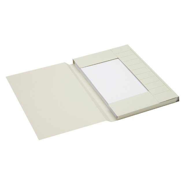 Dossiermap Secolor folio 3kl recy karton 250gr gs