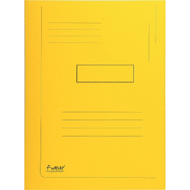 Dossiermap Exacompta Forever A4 2 kleppen 290gr gl