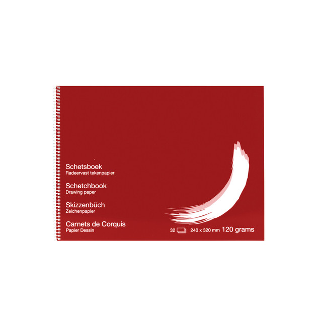 [894136] Schetsboek Papyrus 240x320mm 120gr 32 vel