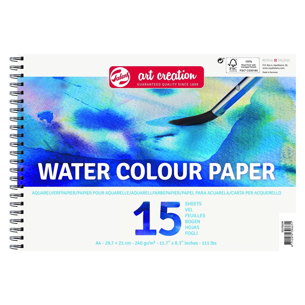 Aquarelverfpapier Talens Art Creation A4
