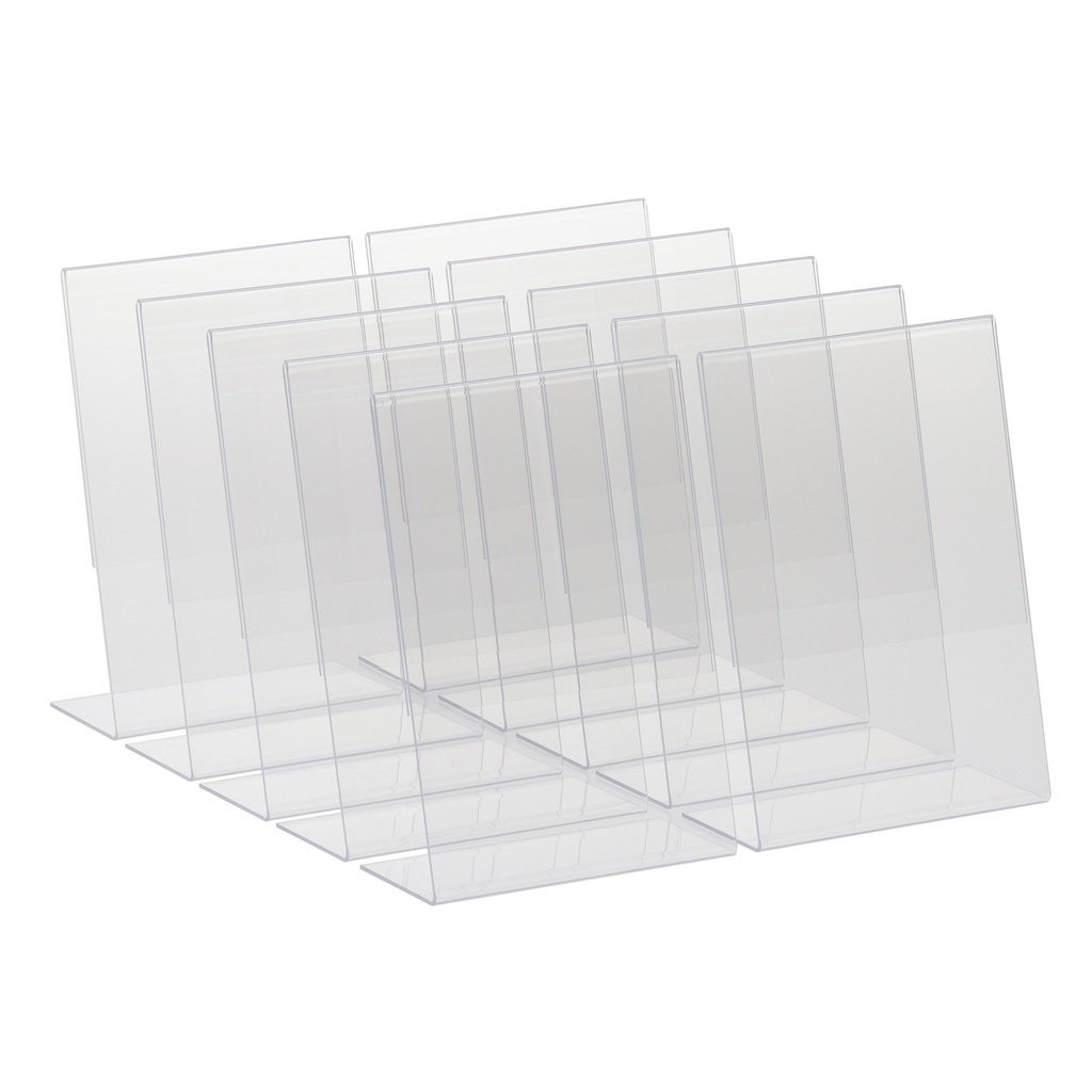 [351032] Kaarthouder Europel Budget A6 L-stand staand 10st