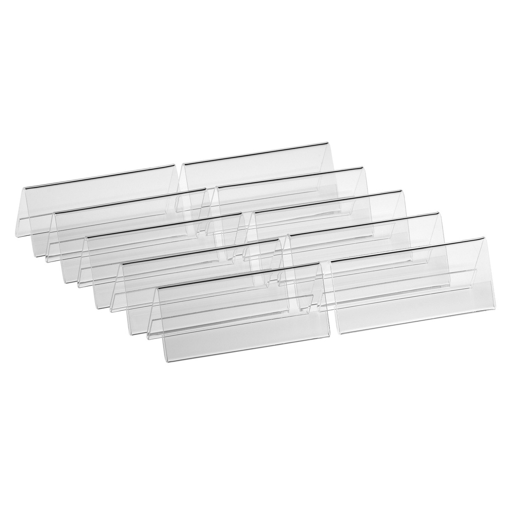 [350099] Tafelnaambord 105x40mm A7 gevouwen 10st
