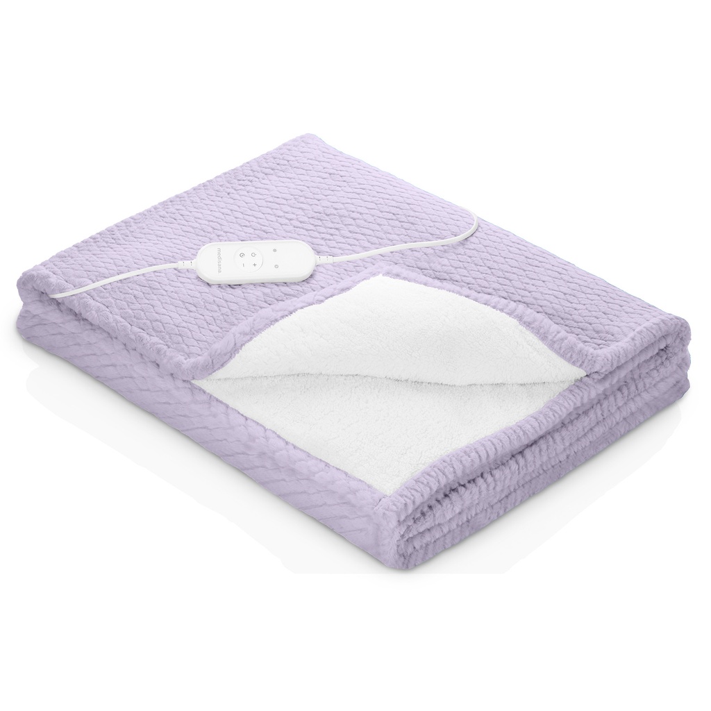[61175] Knuffelwarmtedeken Medisana HB 418 lila