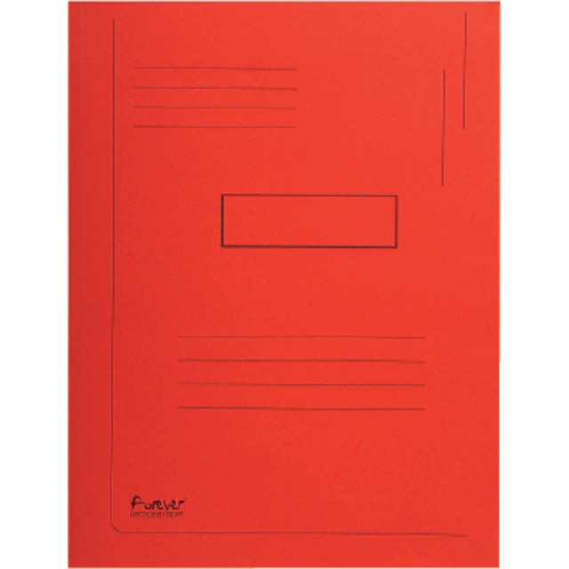 Dossiermap Exacompta Forever A4 2 kleppen 290gr rd