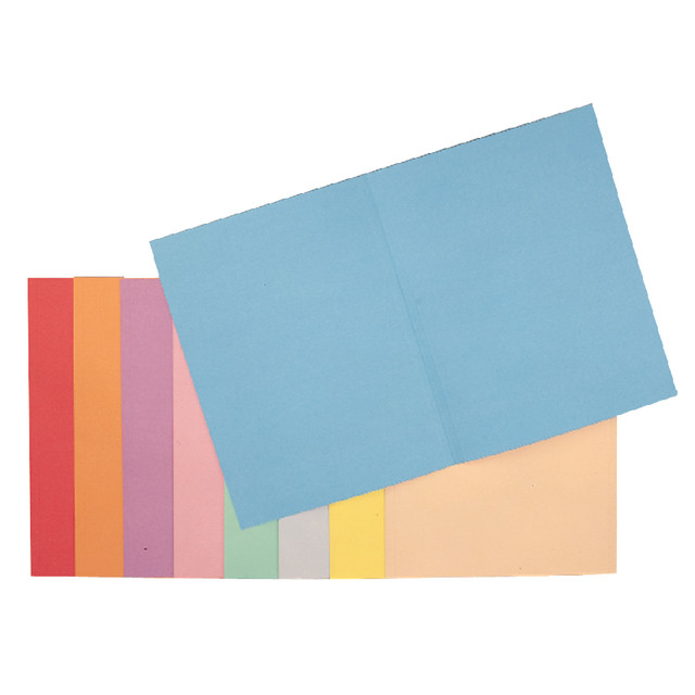 Vouwmap Esselte A4 overslag manilla 180gr rood