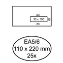 Envelop Quantore venster vr EA5/6 110x220 80gr zk