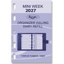 Agendavulling 2027 Kalpa Mini 7d/2p