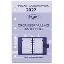 Agendavulling 2027 Kalpa Pocket 7dagen/2pagina's