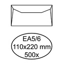 Envelop Hermes bank EA5/6 110x220 500st wit