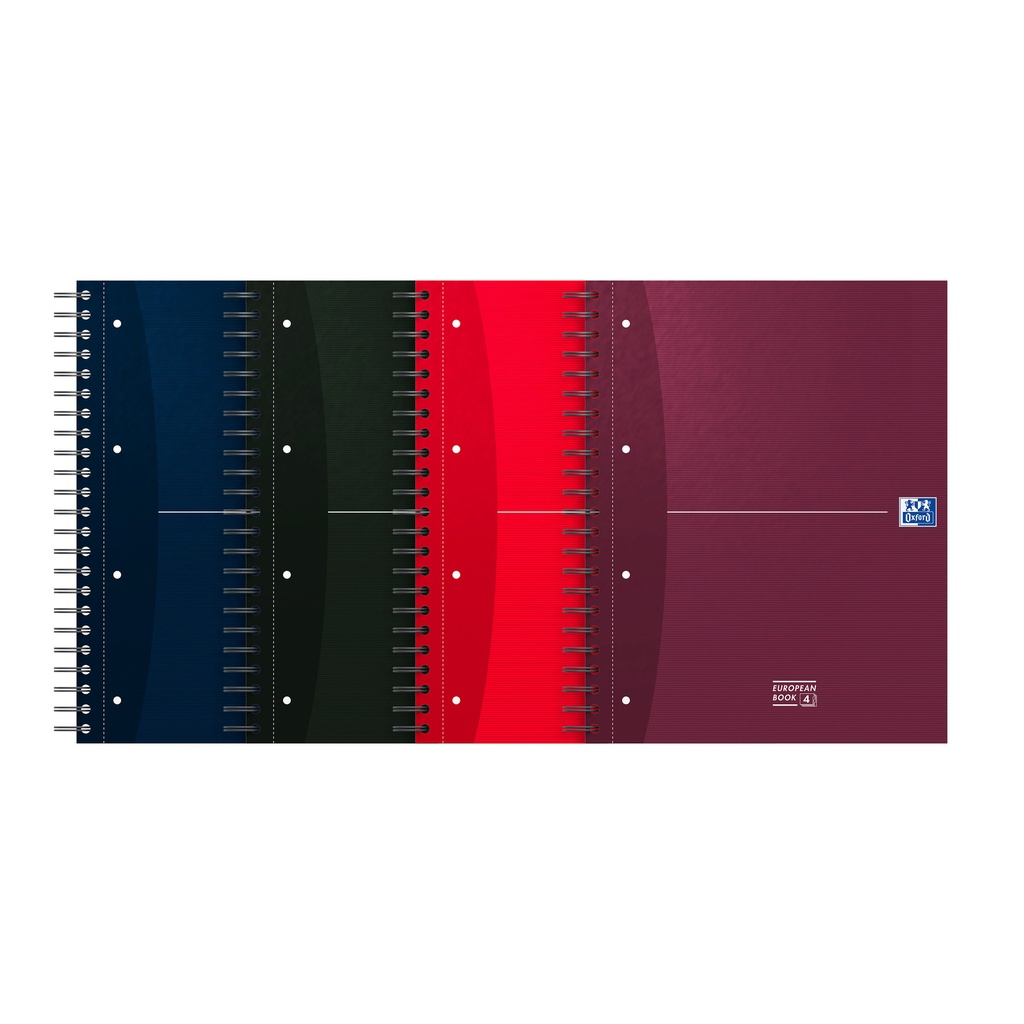 Collegeblok Oxford europeanbook A4+ 120 vel ass