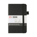 Notitieboek Sakura pocket lijn zwart