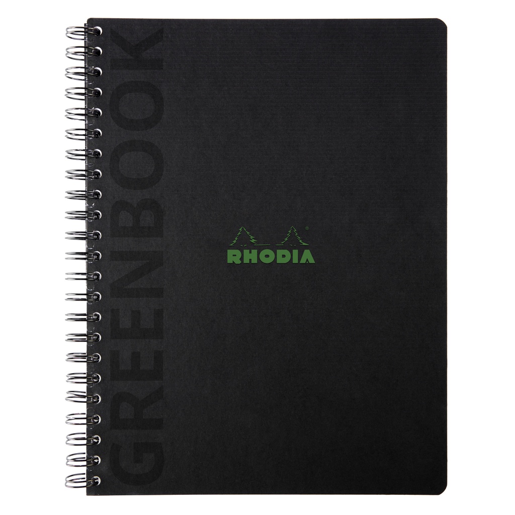 Notitieboek Rhodia Greenbook recycled A4+ lijn hc