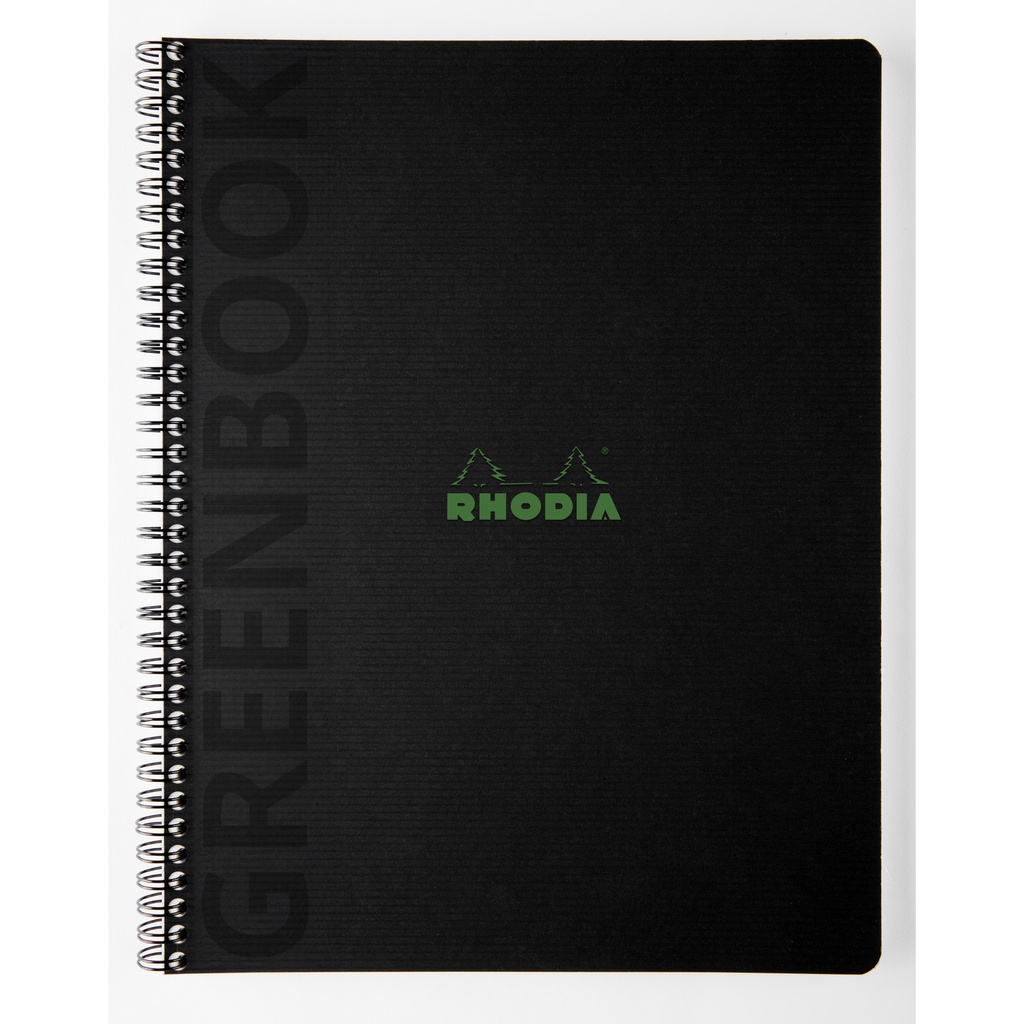 Notitieboek Rhodia Greenbook recycled A4+ lijn sc