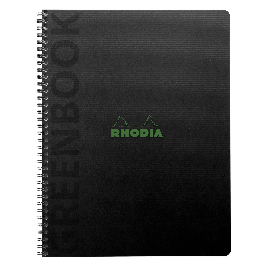 Notitieboek Rhodia Greenbook recycled A5+ lijn sc
