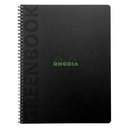 Notitieboek Rhodia Greenbook recycled A5+ lijn sc