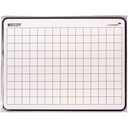 Wisbord Legamaster melamine geruit-blanco