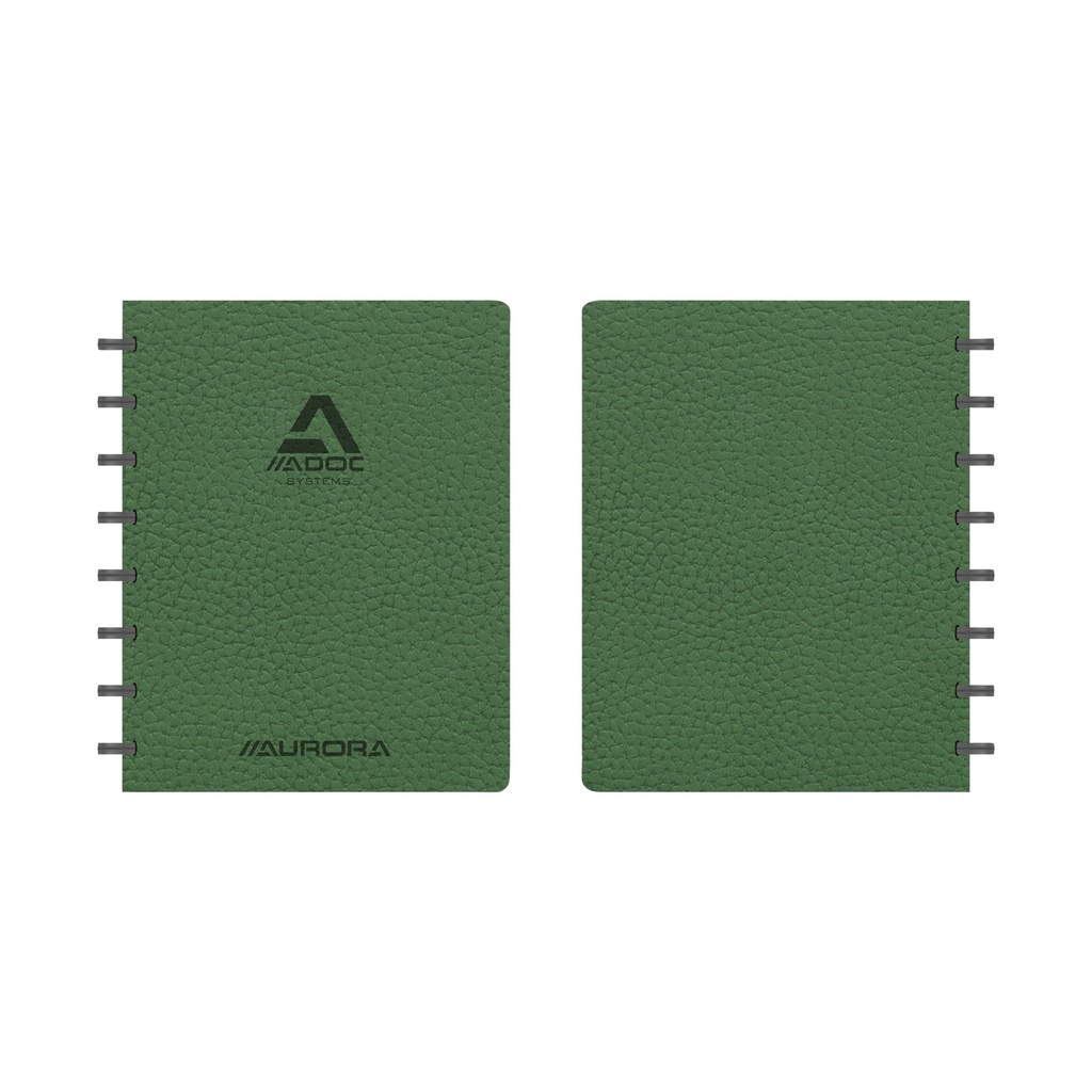 Schrift Adoc Business A5 lijn 144pag 90gr groen