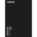 Schetsboek Canson Graduate 20vel 140gr A4 wit