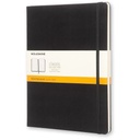 Notitieboek Moleskine XL 190x250 ln hc zw