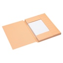 Dossiermap Secolor A4 3kl recy karton 250gr ch