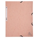 Elastomap Exacompta Aquarel A4 3 klep 400gr roze