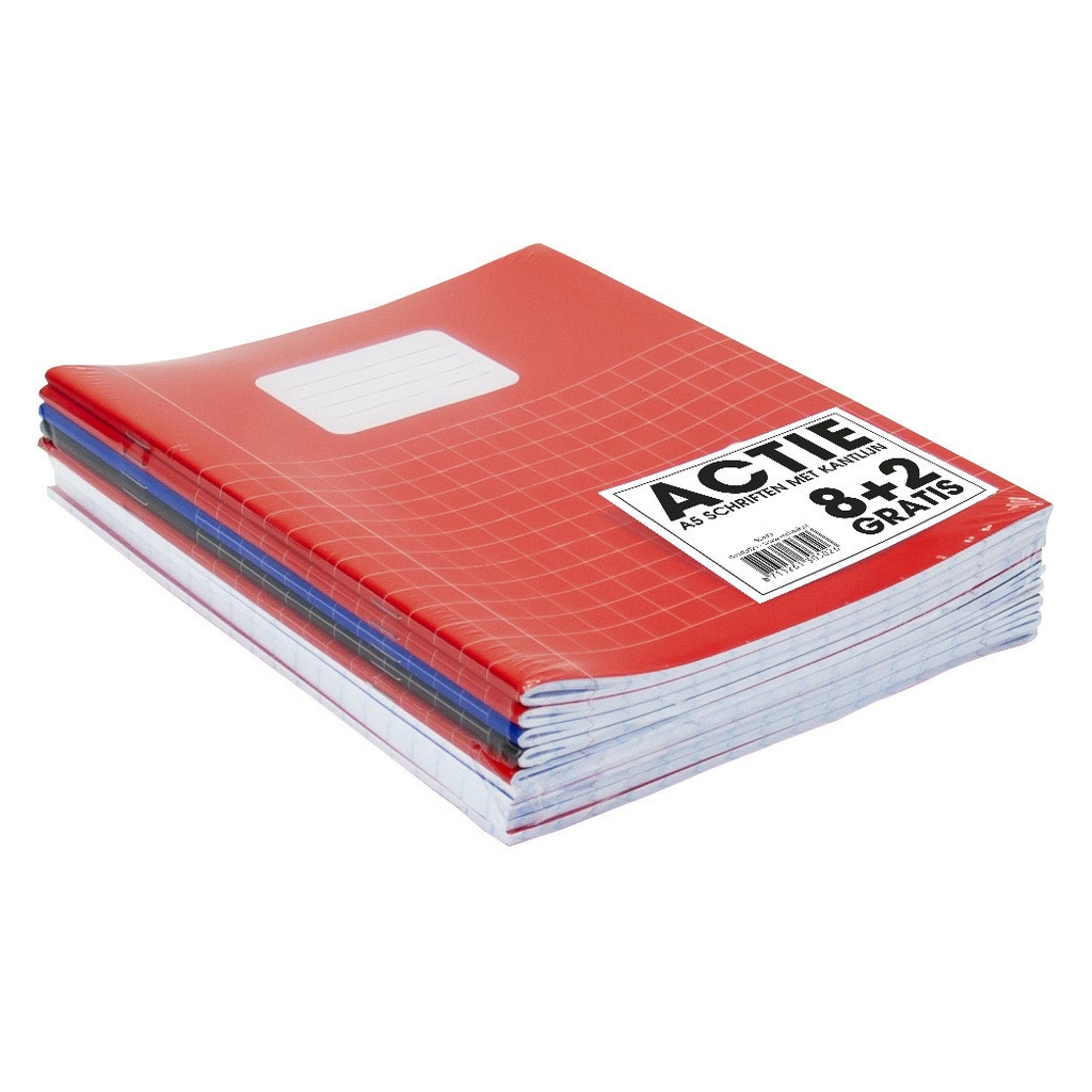 Schrift Verhaak Basic A5 ruit 10x10 80pag 60gr ass
