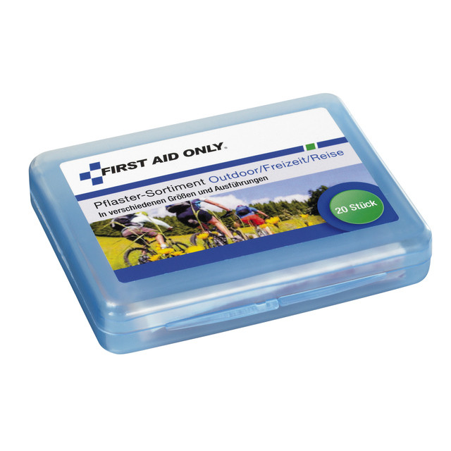 [P10024] Pleisters First Aid Only outdoor/reizen 20st