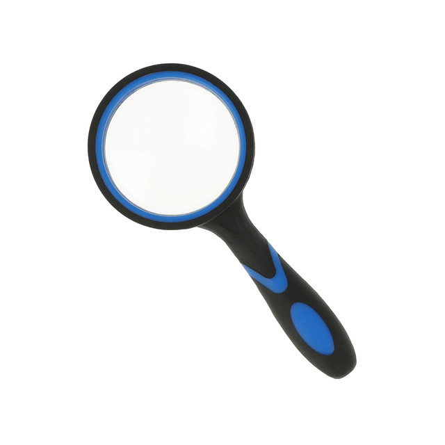 [E40402] Handloep Westcott 65mm vergroot tot 4x zwart/blauw