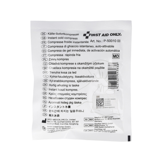 [P50010] Koelkompres First Aid Only eenmalig