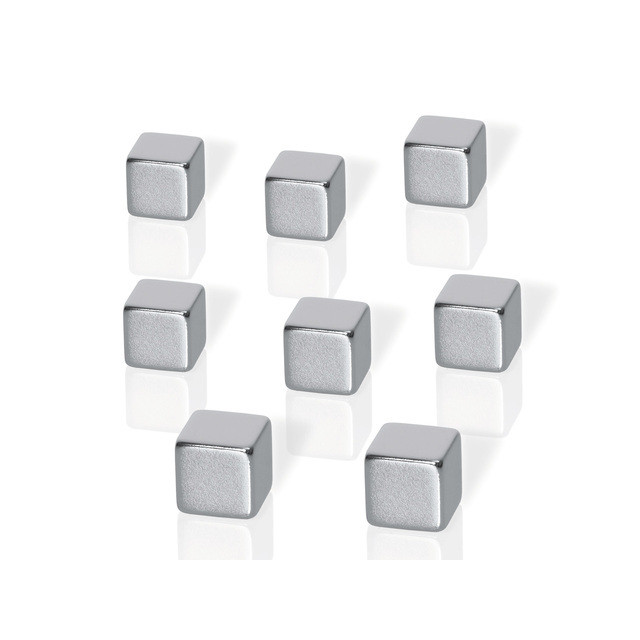 [B3101] Magneten Sigel Be!board 8 stuks vierkant