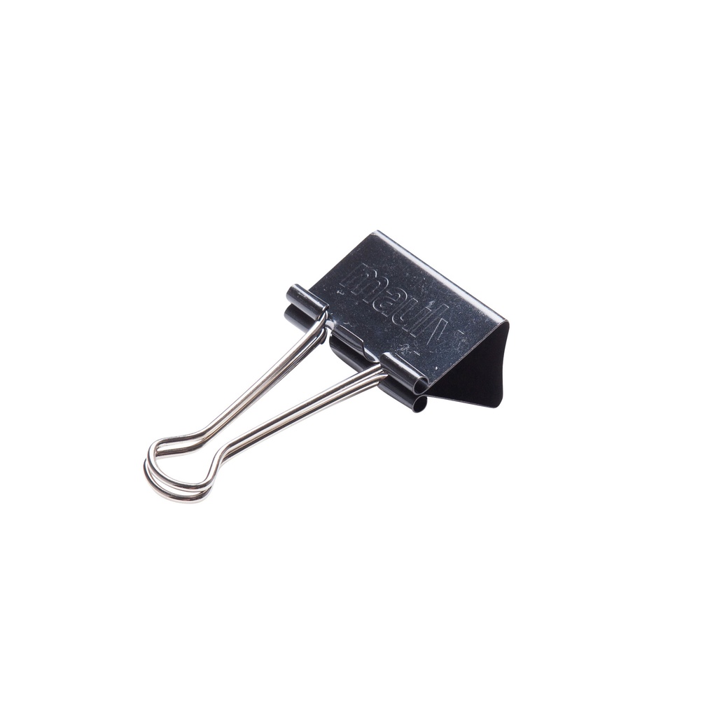 [2154190] Papierklem MAUL foldback 215 19mm zwart 6 stuks