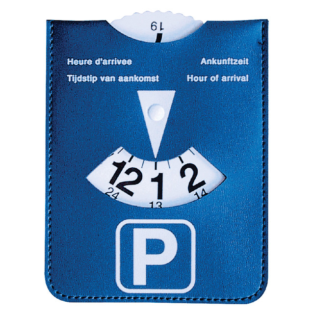 [A2271EUR] Parkeerschijf blauw