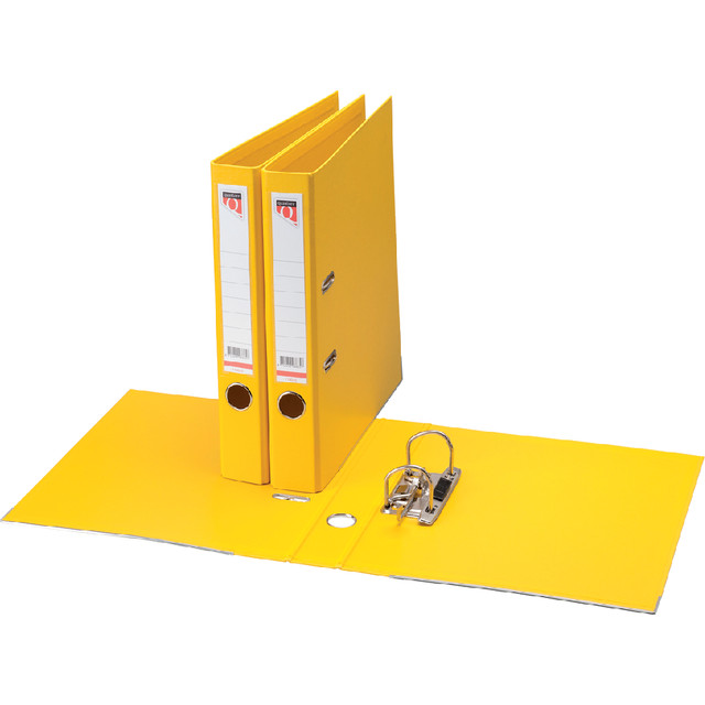 [110045] Ordner Quantore A4 50mm PP geel