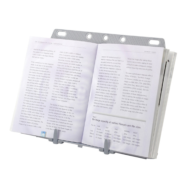 [21140] Documentenhouder Fellowes booklift zilvergrijs