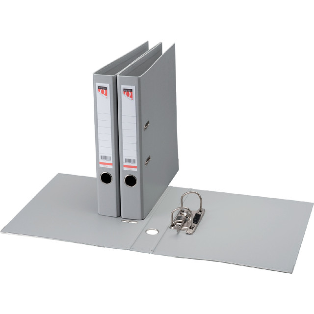 [110047] Ordner Quantore A4 50mm PP grijs