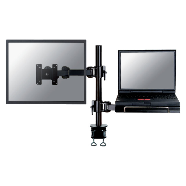 Laptoparm Neomounts D960 27 inch klem zwart