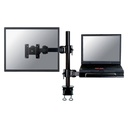 Laptoparm Neomounts D960 27 inch klem zwart