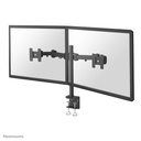 Monitorarm Neomounts D960D 2x 10 27 inch klem zw