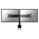 Monitorarm Neomounts D700D 2x 19 30 inch klem zw