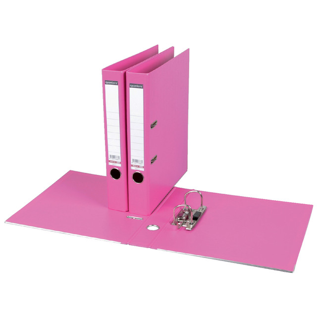 [110050] Ordner Quantore A4 50mm PP roze