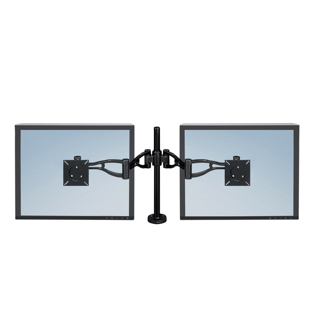 [80417] Monitorarm Fellowes Vista dubbel zwart