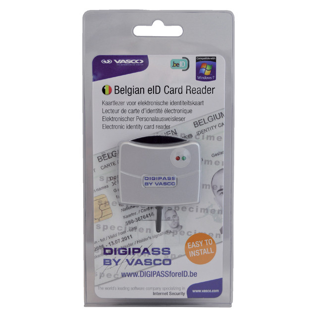 [5414602131799] Kaartlezer Vasco Digipass 905 eID grijs