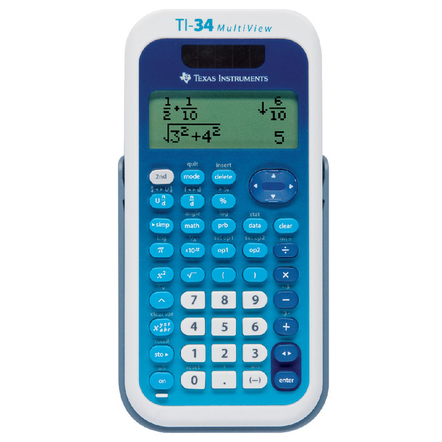 [34MV/FC/4E10] Rekenmachine Texas TI-34 multiview