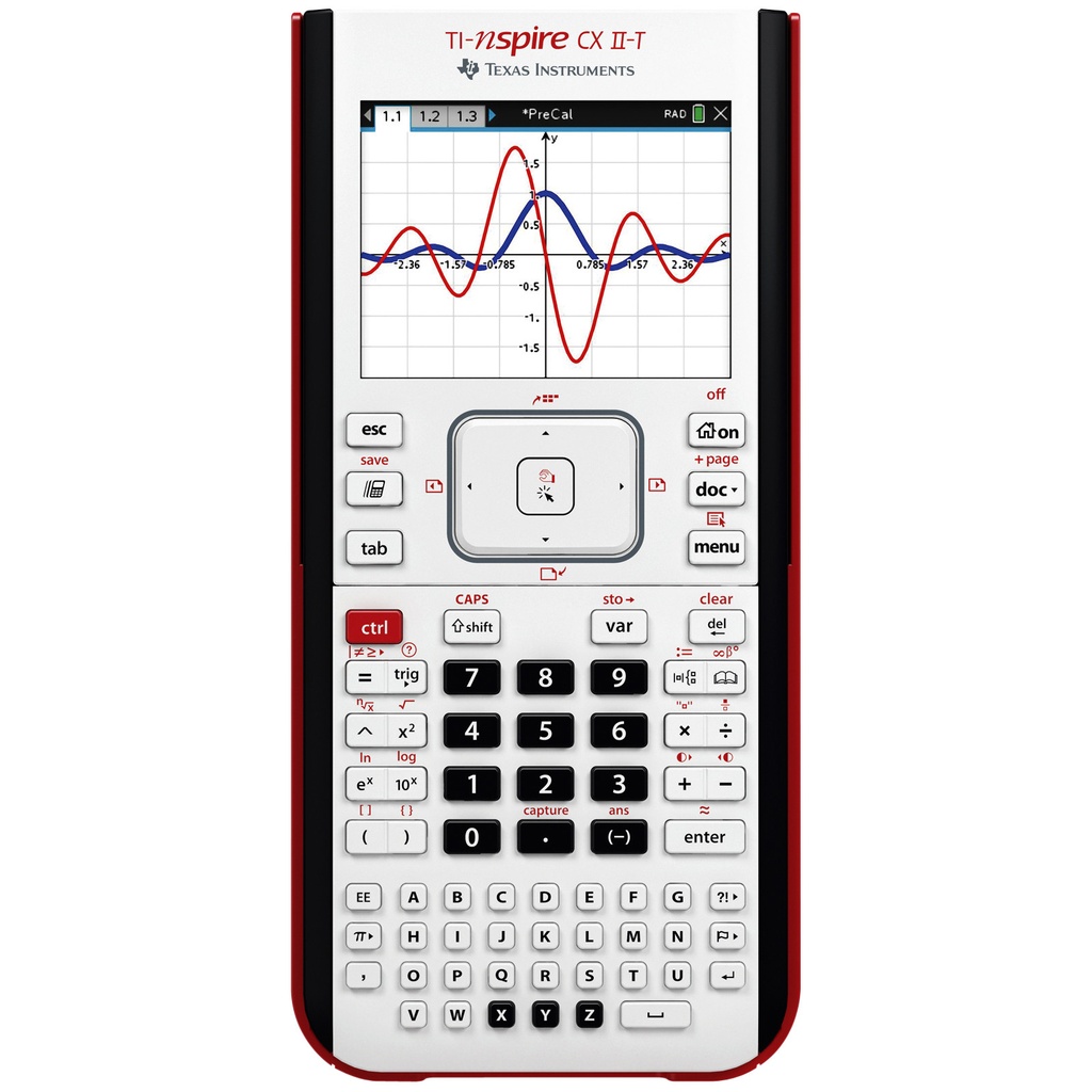 [NSCX2/FC/6E8] Rekenmachine Texas TI-Nspire CX II-T