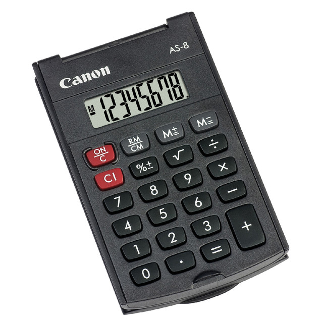 [4598B001AC] Rekenmachine Canon AS-8