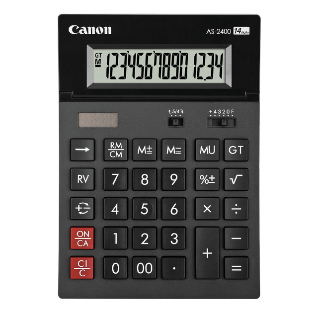 [4585B001AB] Rekenmachine Canon AS-2400